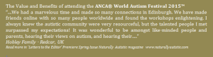 Hobley comments of event 2014