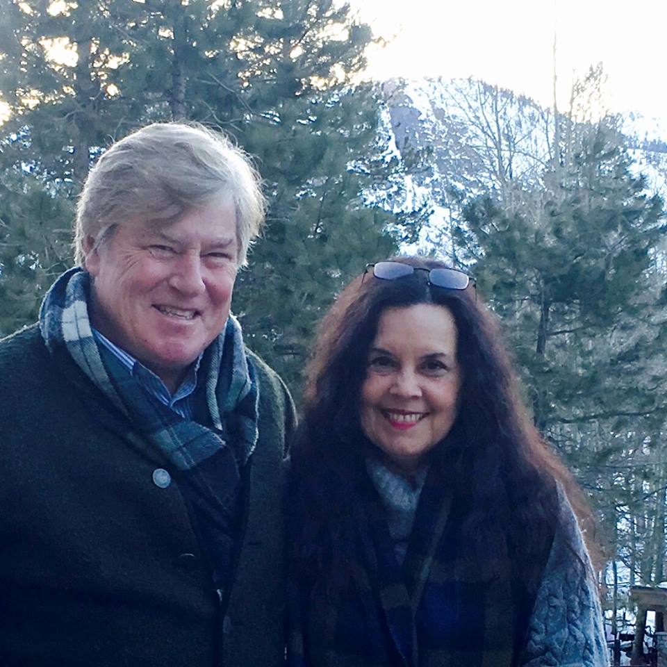 Commissioner Brian Johnston and Valery Johnston